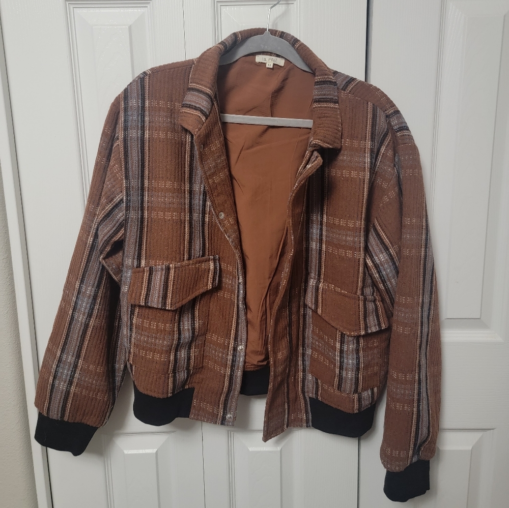 La Miel Vintage Bomber Jacket